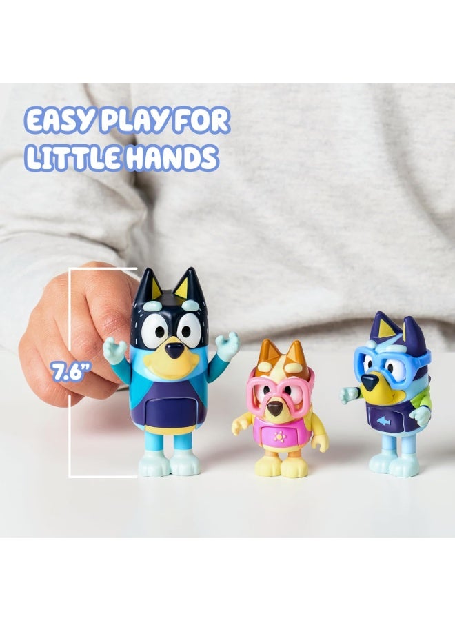 BLUEY تمثال بلوى - عبوة 4 - شاطئ (17547) - Image 3